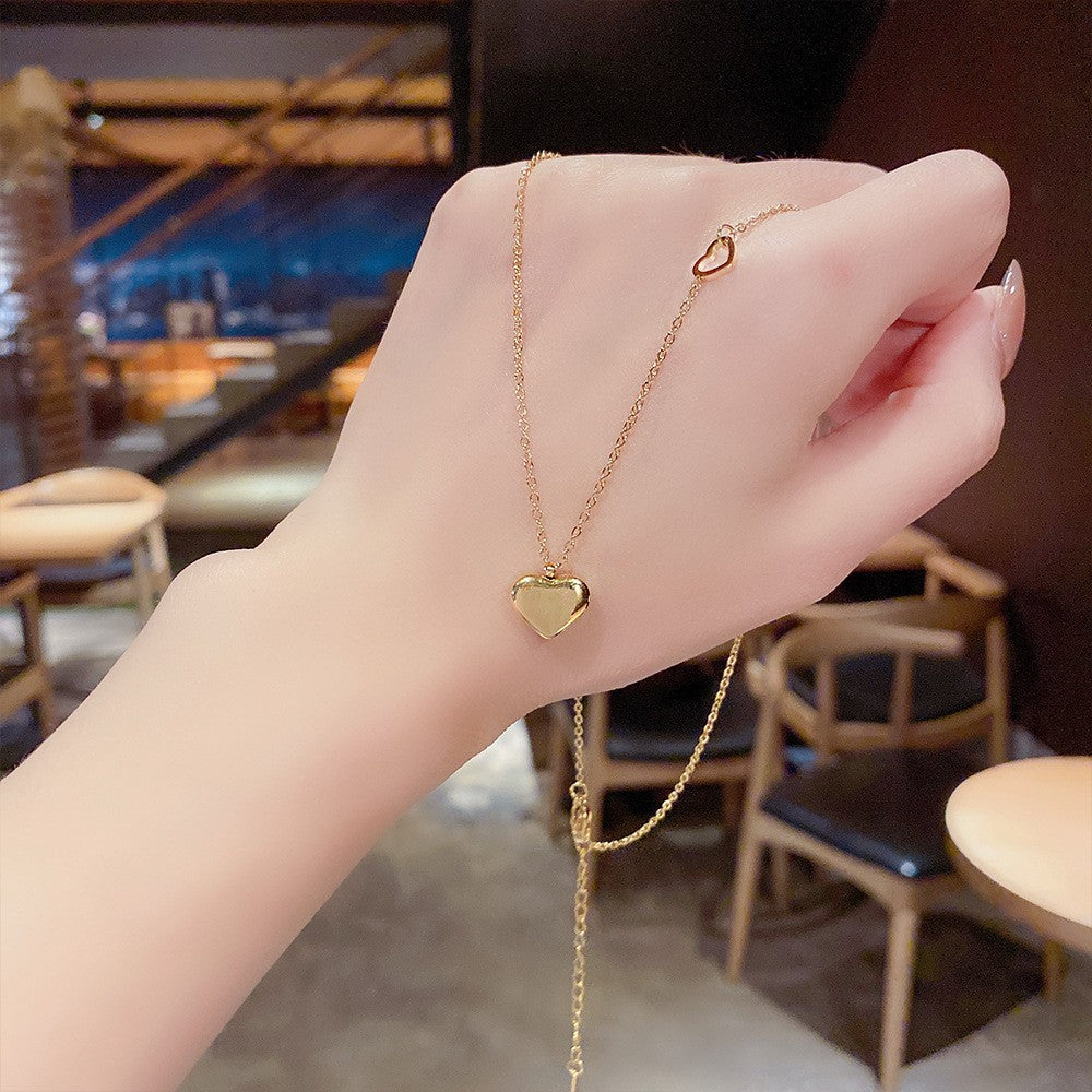 Women's Luxury Titanium Steel For Niche Design Necklaces