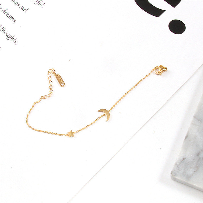 Sailor Moon Control Simple Titanium Steel Bracelets
