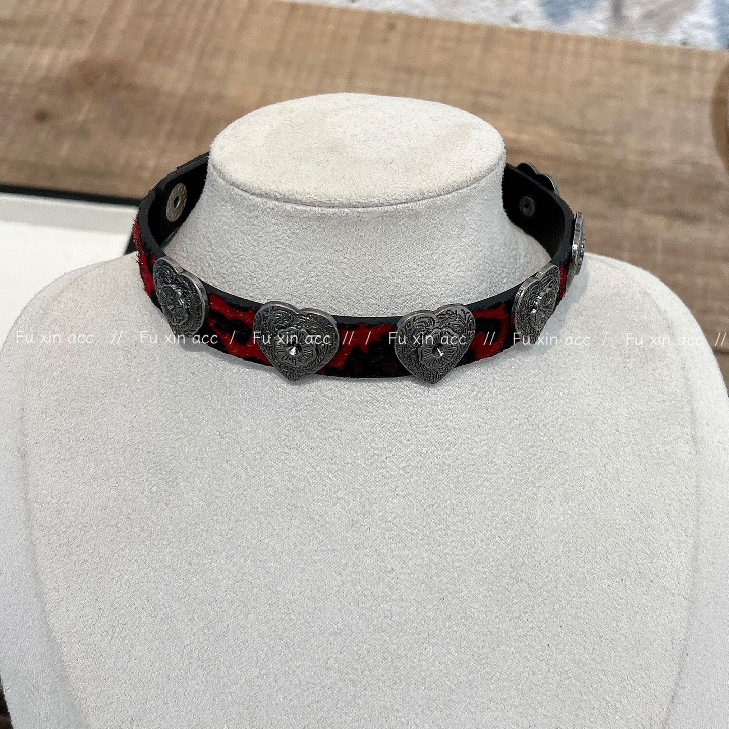 Print Heart Female Sweet Cool Hot Necklaces