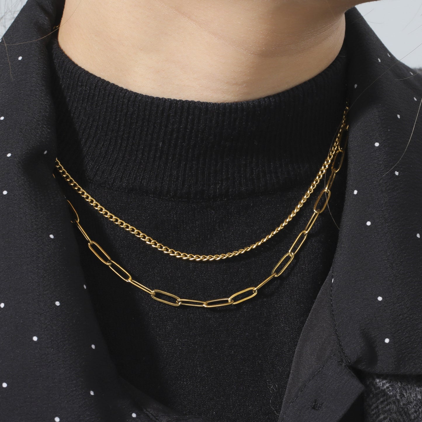 Men's Art Retro Aloofness Style Titanium Steel Necklaces