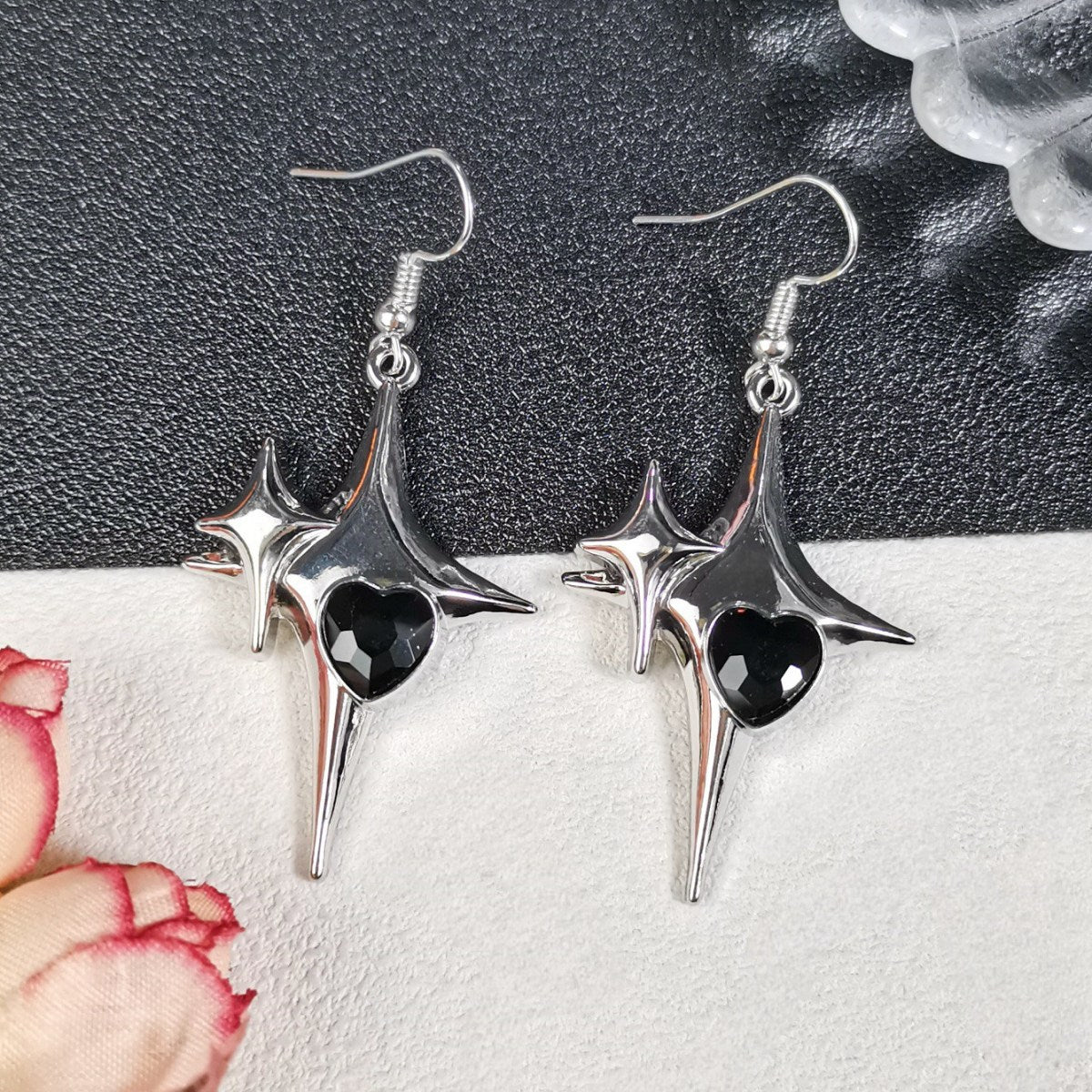 Sweet Cool Millennium Hot Wind Lava Love Earrings