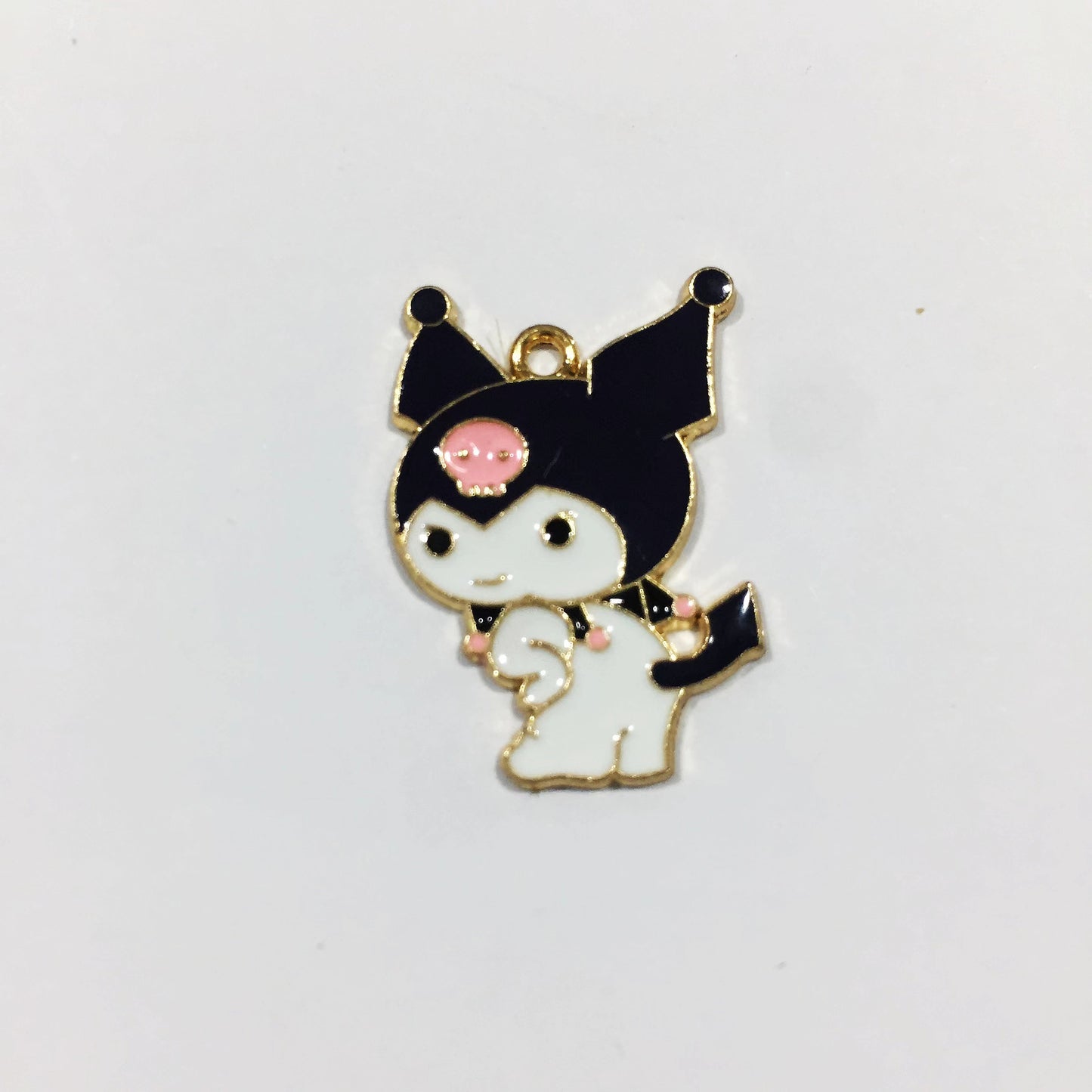Dragon Double Evil Alloy Drop Oil Pendants