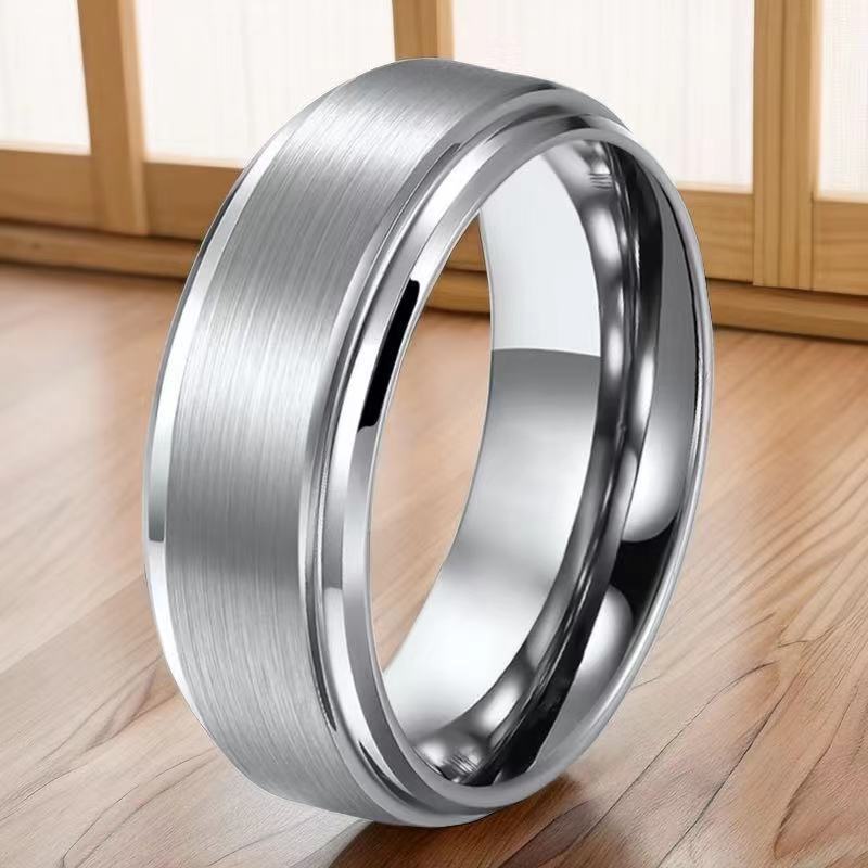 Men's Hip Hop Niche Titanium Steel High-grade Ring