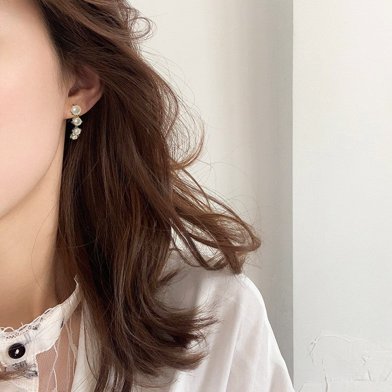 Circle Niche Design High-grade Cold Style Earrings