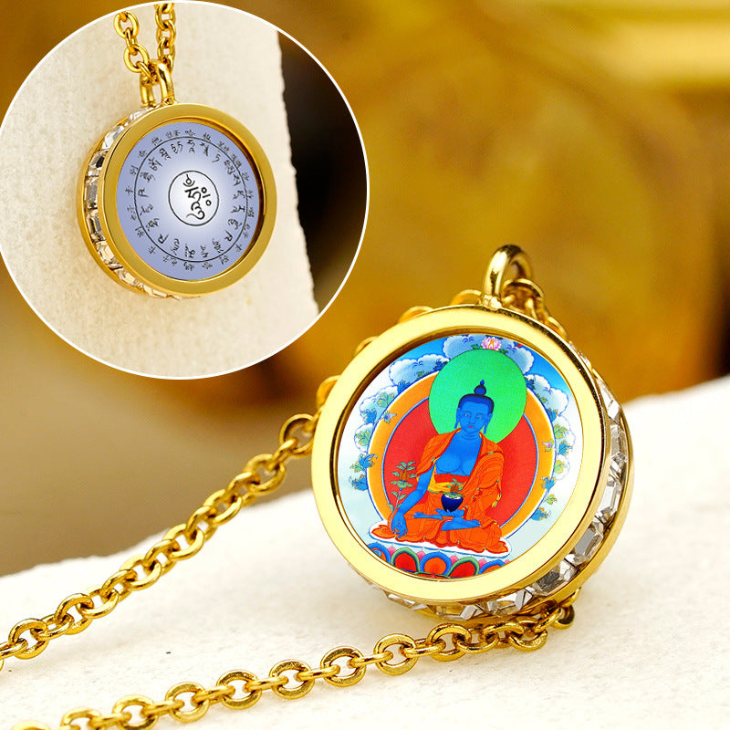 Gold Sier Clavicle Chain Light Fashion Ornament Pendants