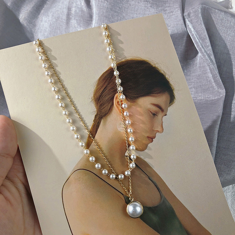 Pearl Personalized Simple Clavicle Chain Female Necklaces