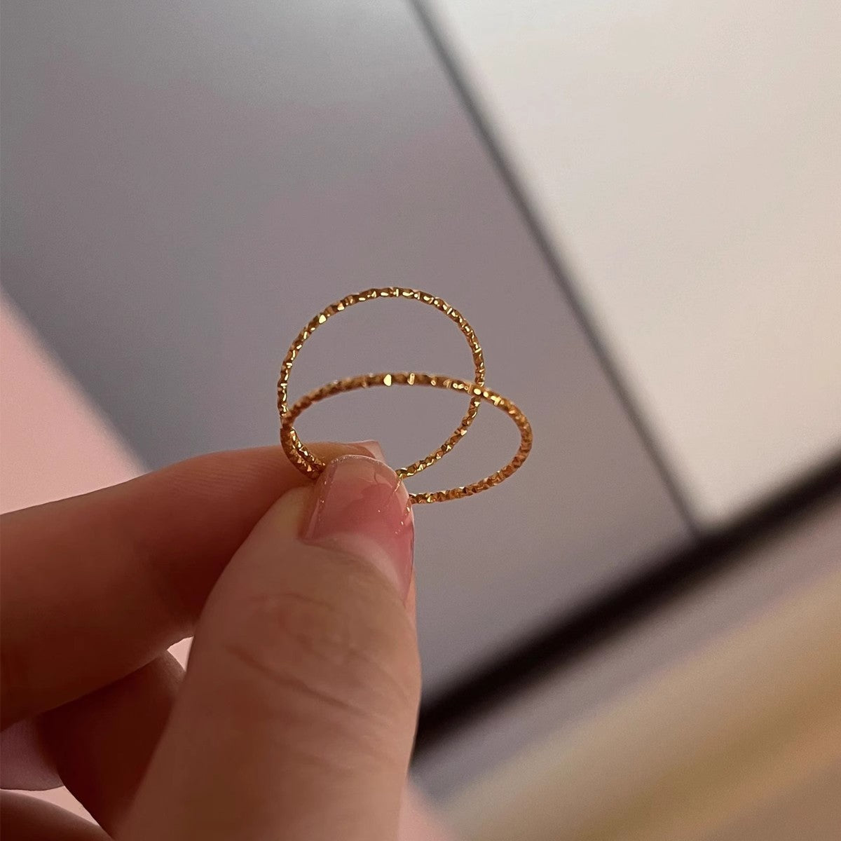 Simple Fashion Flashing Single Embossed Live Bracelets