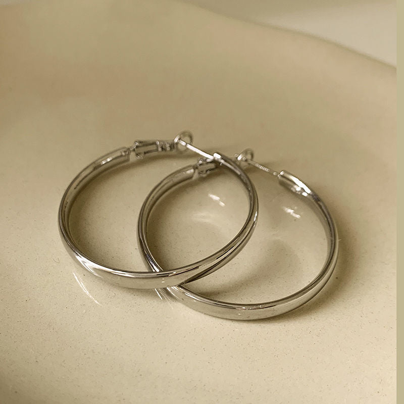 Women's Wind Irregular Twisted Ear Unique High Sense Earrings