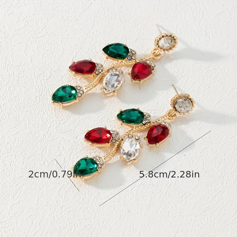 Women's Super Fairy Fashion Rhinestone High-grade For Earrings