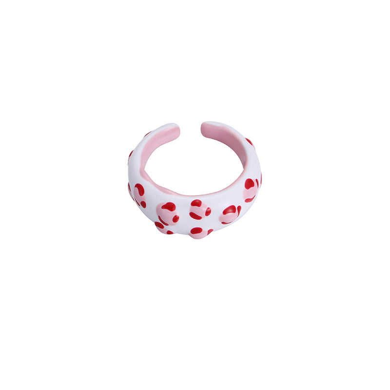 Female Affordable Luxury Style High-grade Drop Oil Rings