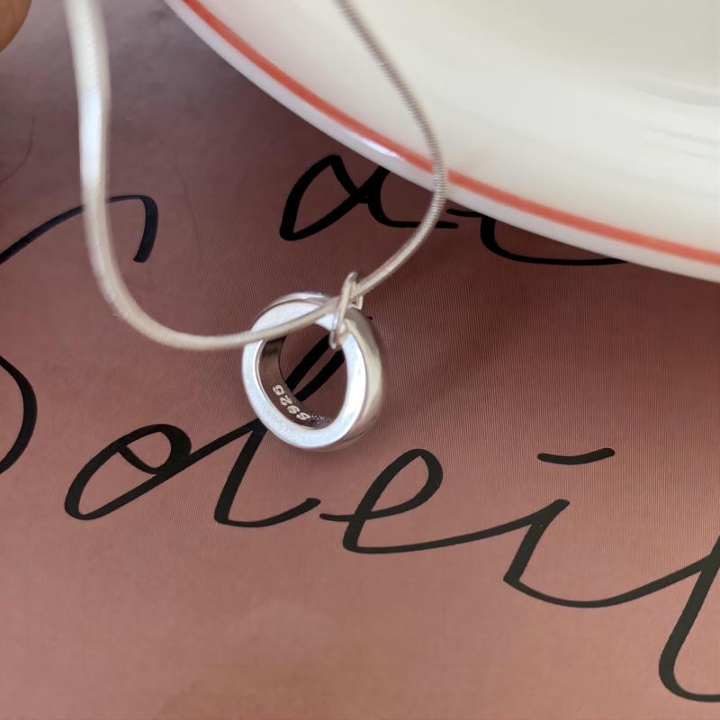 Does Not Fade Female Summer High Sense Minimalist Rhinestone Necklaces