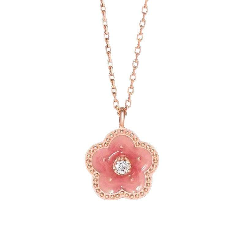 Women's Peach Blossom For Niche Design Sweet Pendants