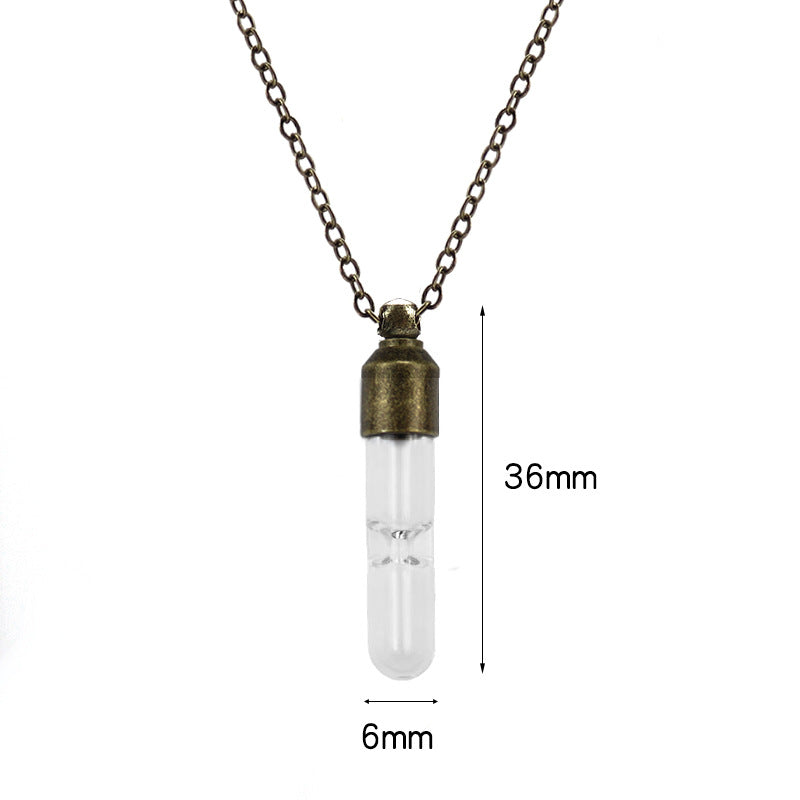 Bottle Twist Wire Can Be Opened Necklaces