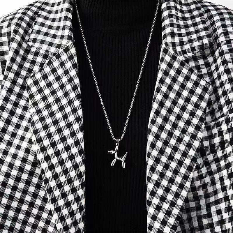 Women's & Men's Steel Trendy Hip Hop Cool Simple Necklaces