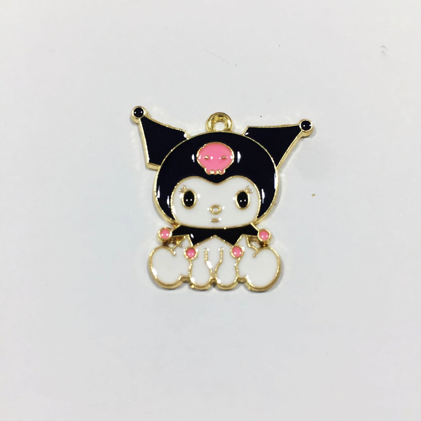 Dragon Double Evil Alloy Drop Oil Pendants