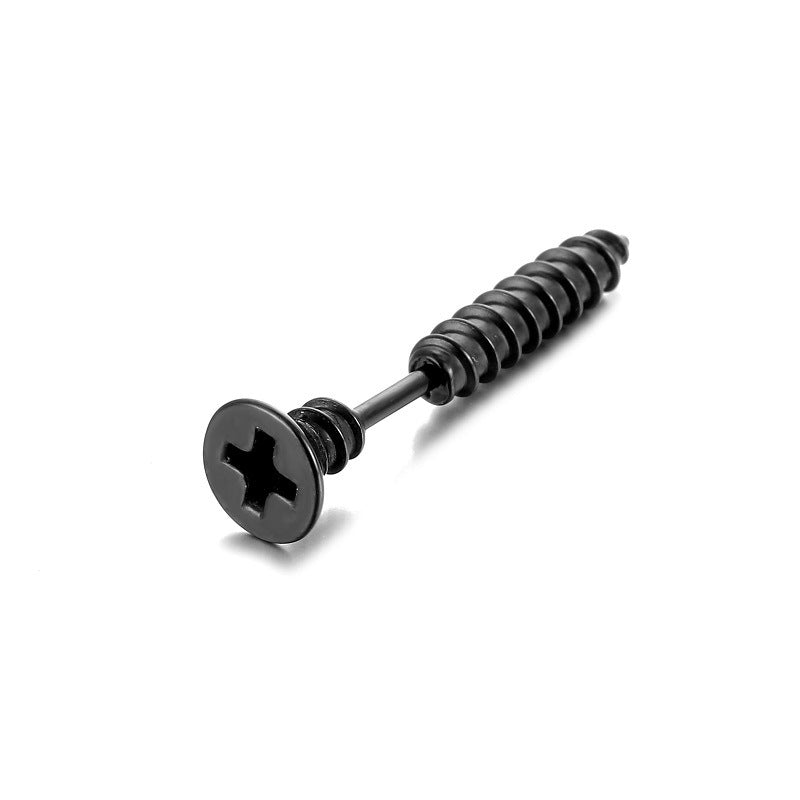 Titanium Steel Stainless Screw Ear Bone Rings