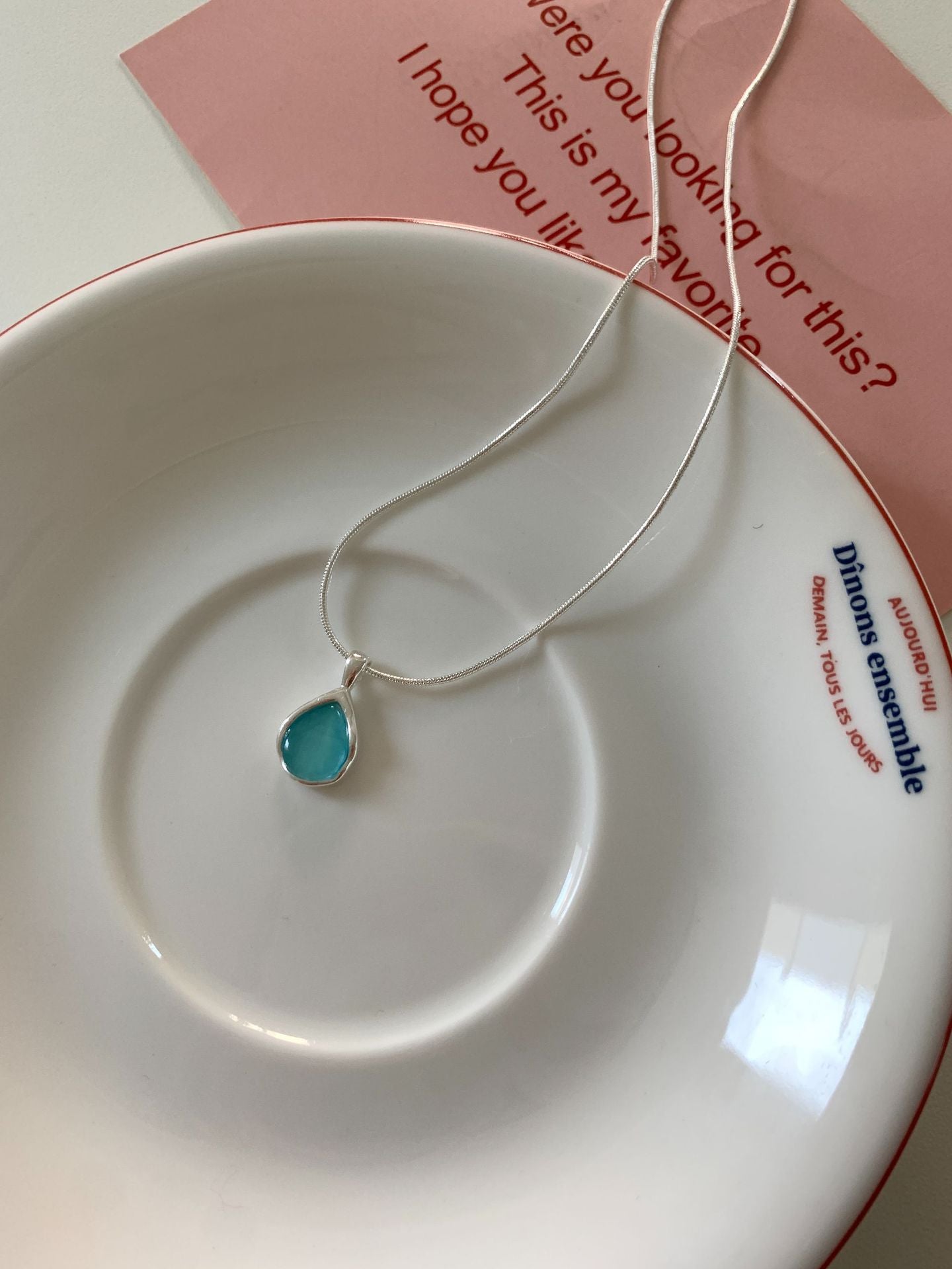 Does Not Fade Female Summer High Sense Minimalist Rhinestone Necklaces