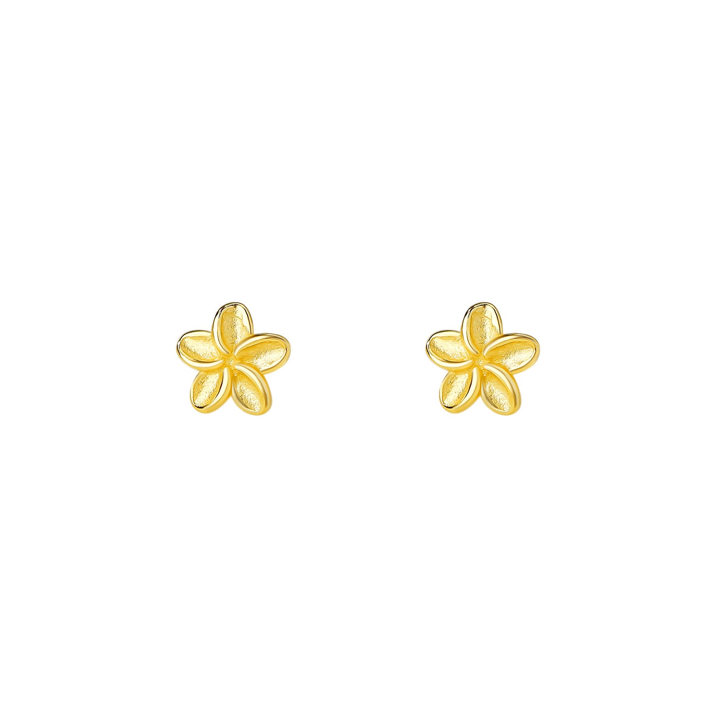 Women's Style Flower Sterling Sier Personalized Simple Earrings