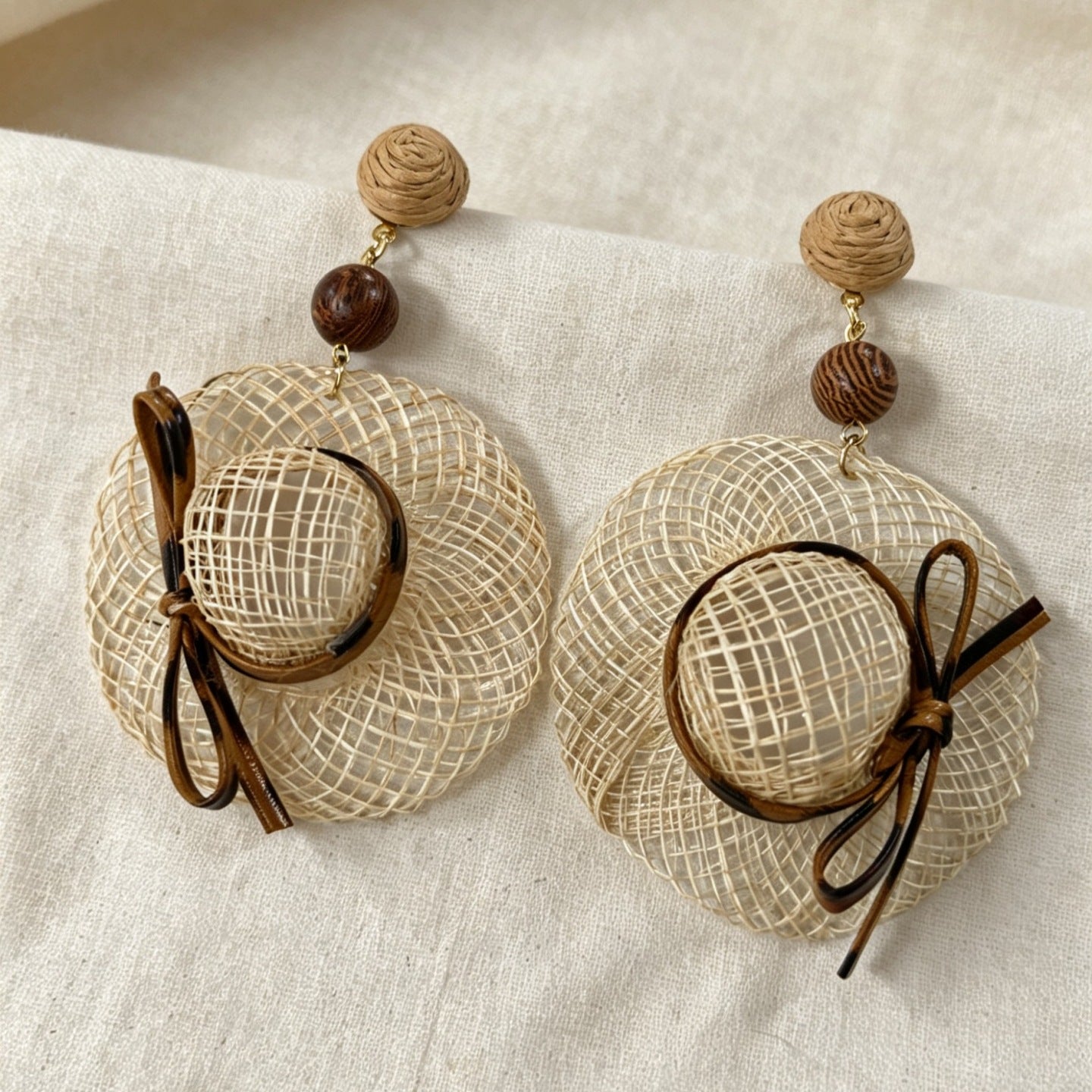 Tigereye Series Female Exquisite Vintage Special Interest Earrings