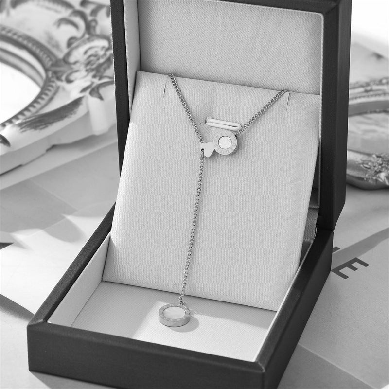 Women's Titanium Steel Ornament Simple Fashion Personality Necklaces
