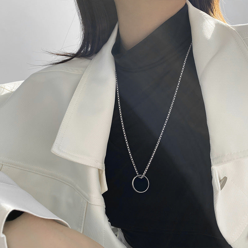 Women's Titanium Steel For Trendy Hip Hop Necklaces
