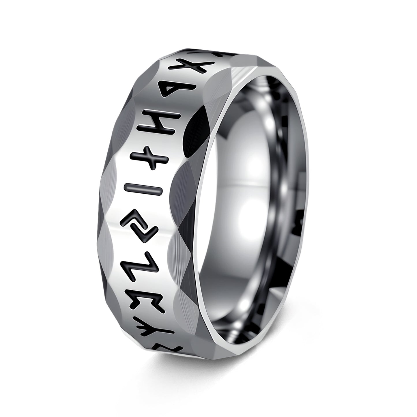 Men's Retro Multiple Pattern Daily Wear Stainless Rings