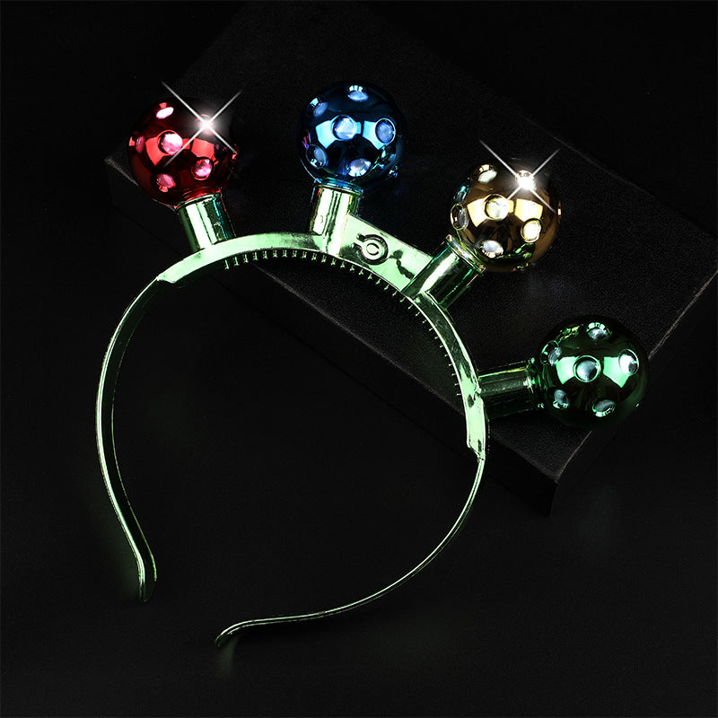 Colorful Bell Lighting Chain Flash Toy Necklaces
