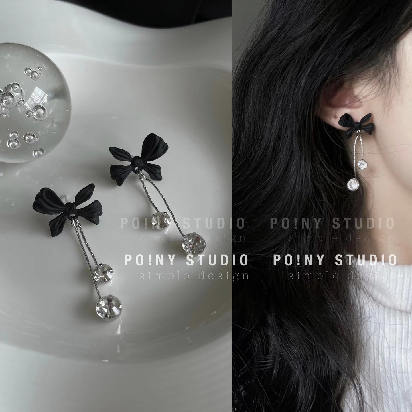 Women's Needle Elegant Long Tassel Thin Effect Earrings