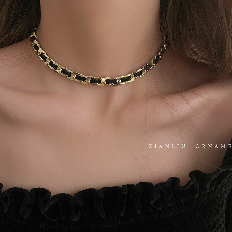 Women's For Light Luxury Minority Premium Black Necklaces