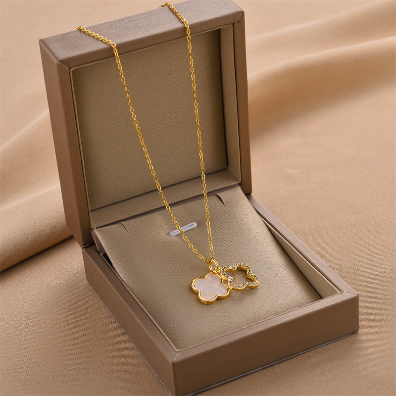 Women's Titanium Steel Ornament Simple Fashion Personality Necklaces