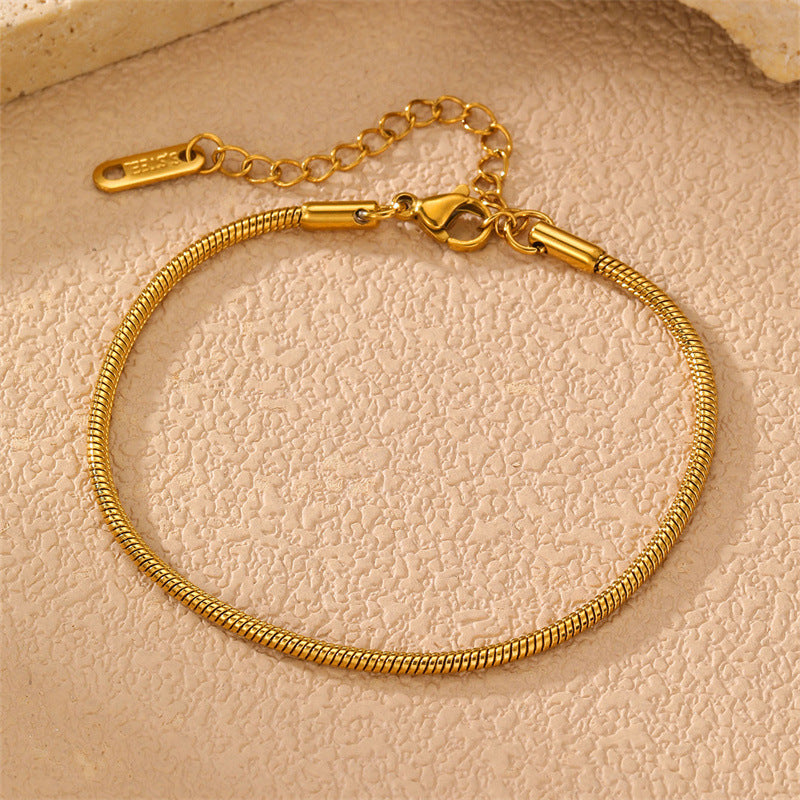 Women's Not Easy To Fade Stainless Steel Bohemian Minimalist Bracelet