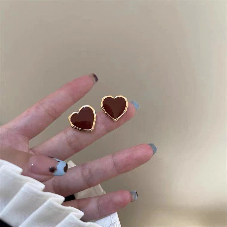 Women's Sier Needle Korean Style French Temperamental Pearl Earrings