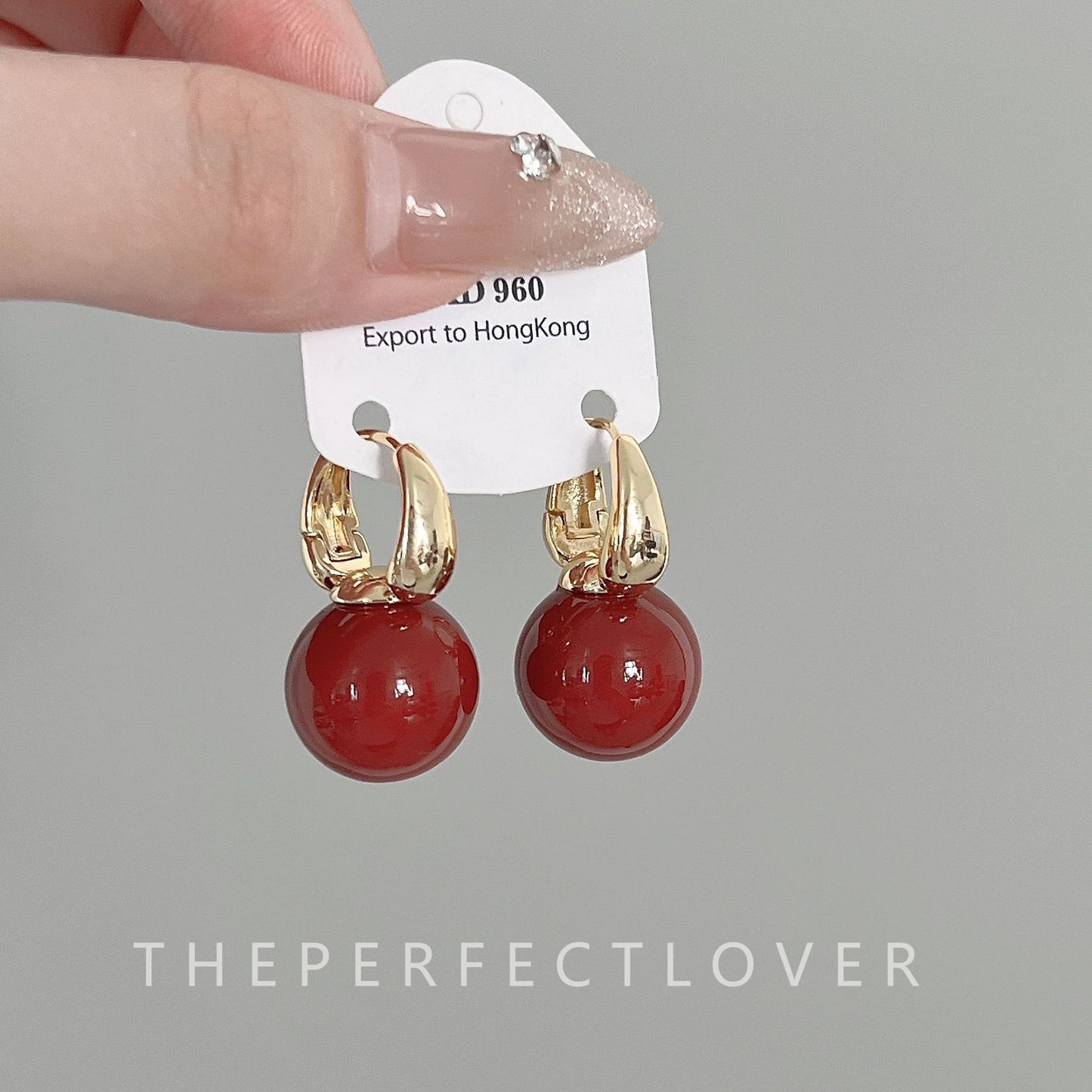 Pearl Design High-grade Light Luxury Temperament Earrings