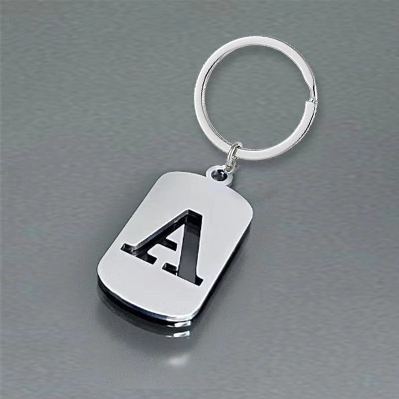 English Letter Titanium Steel Male Female Couple Clothing Necklaces