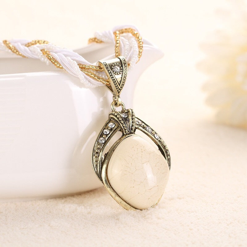 Exaggerated Alloy Bohemian Jewelry Retro Ethnic Necklaces
