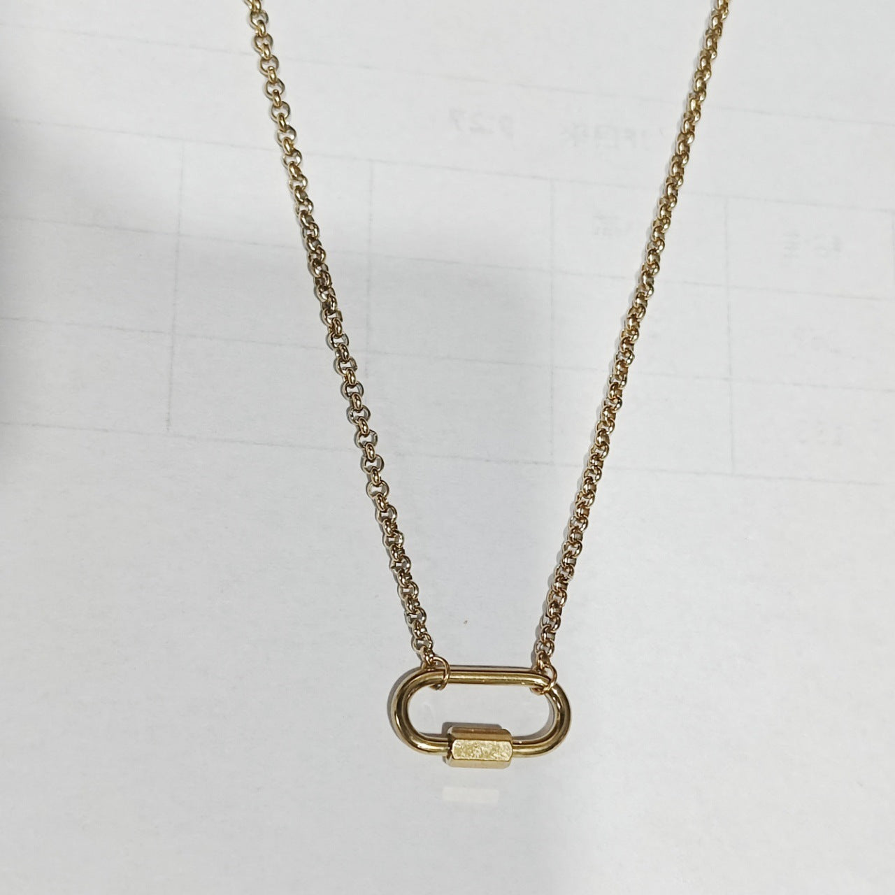 Series Fox Mouse Furnace Vacuum Electroplating Gold Pendants