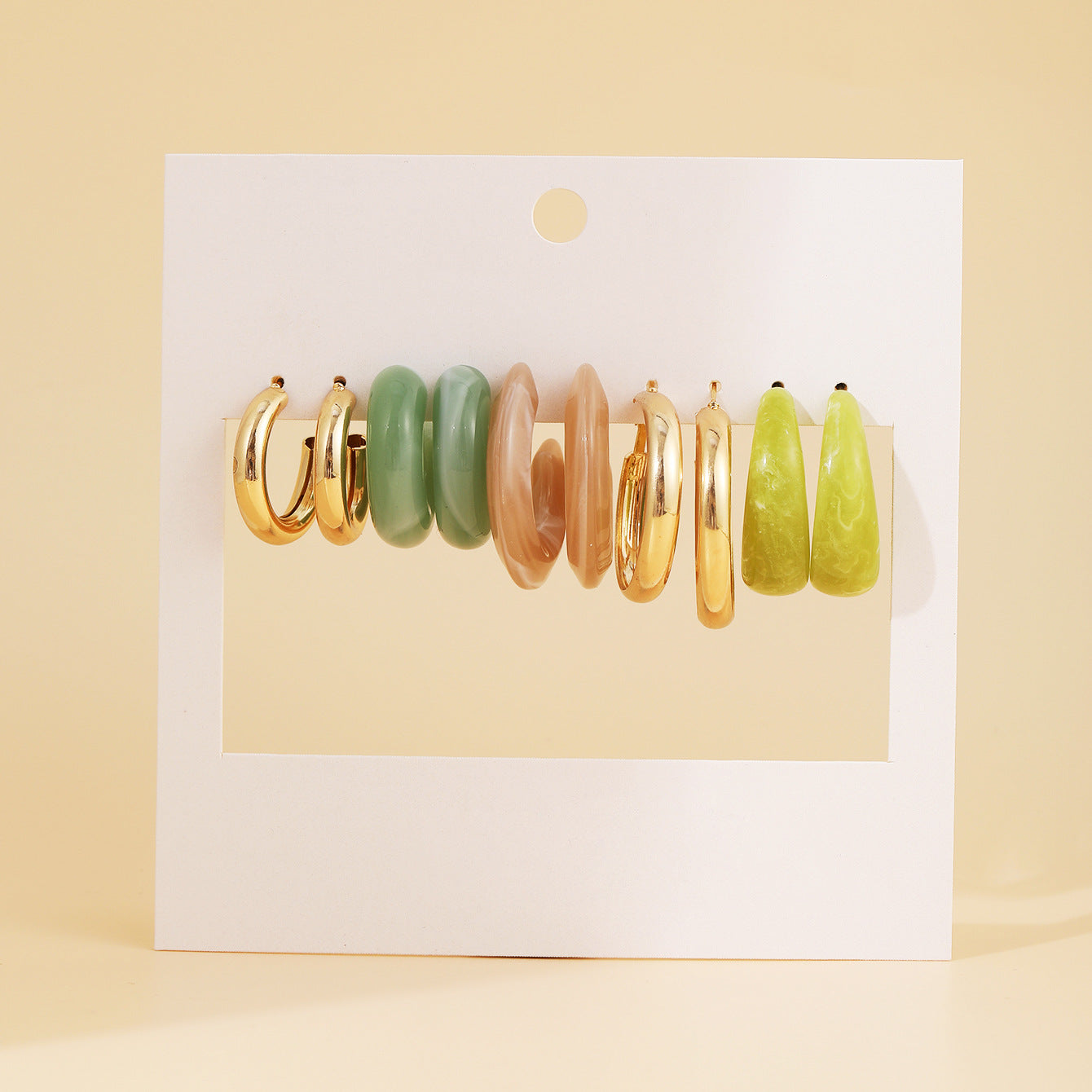 Women's Of Creative Simple Acrylic Retro Temperament Earrings