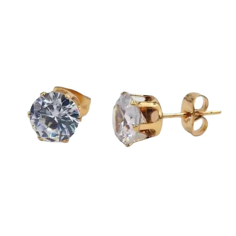 Women's Flash Classic Zircon Simple Fashion Ear Rings