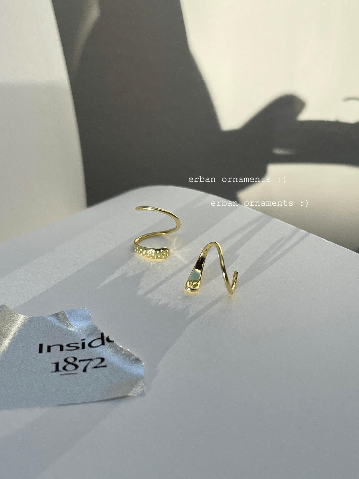 Women's Niche Bag Fashion Temperament Korean Style High-grade Sterling Earrings