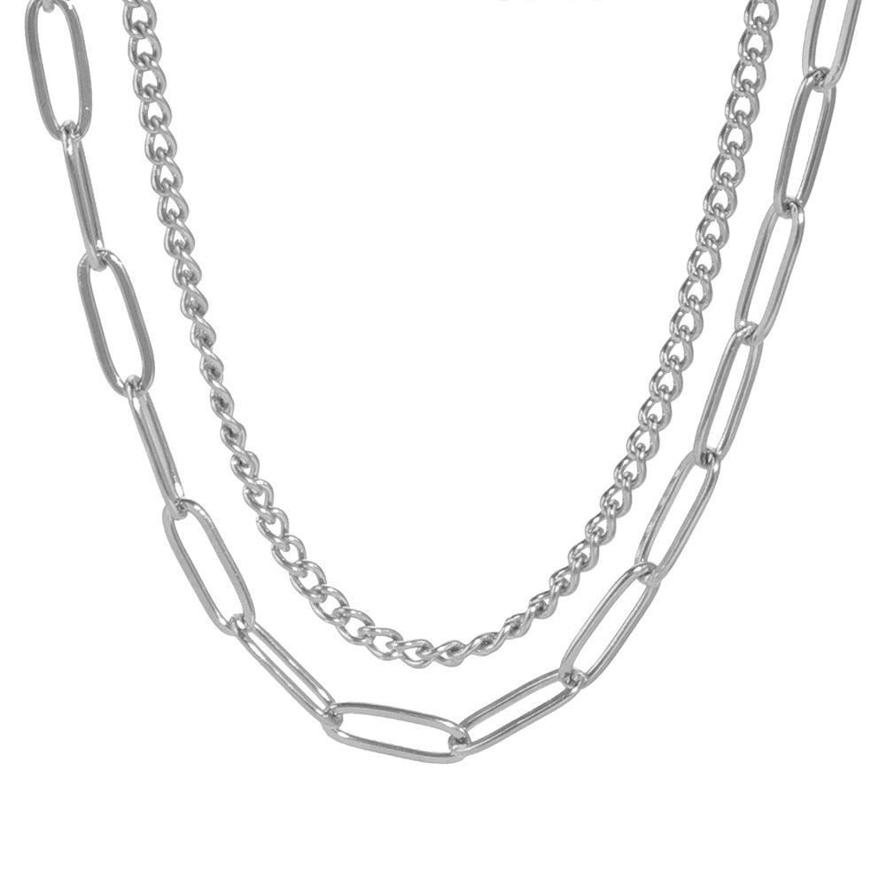 Men's Art Retro Aloofness Style Titanium Steel Necklaces