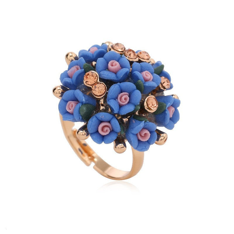 Women's Princess Pink Open Independent Packaging Personalized Ring
