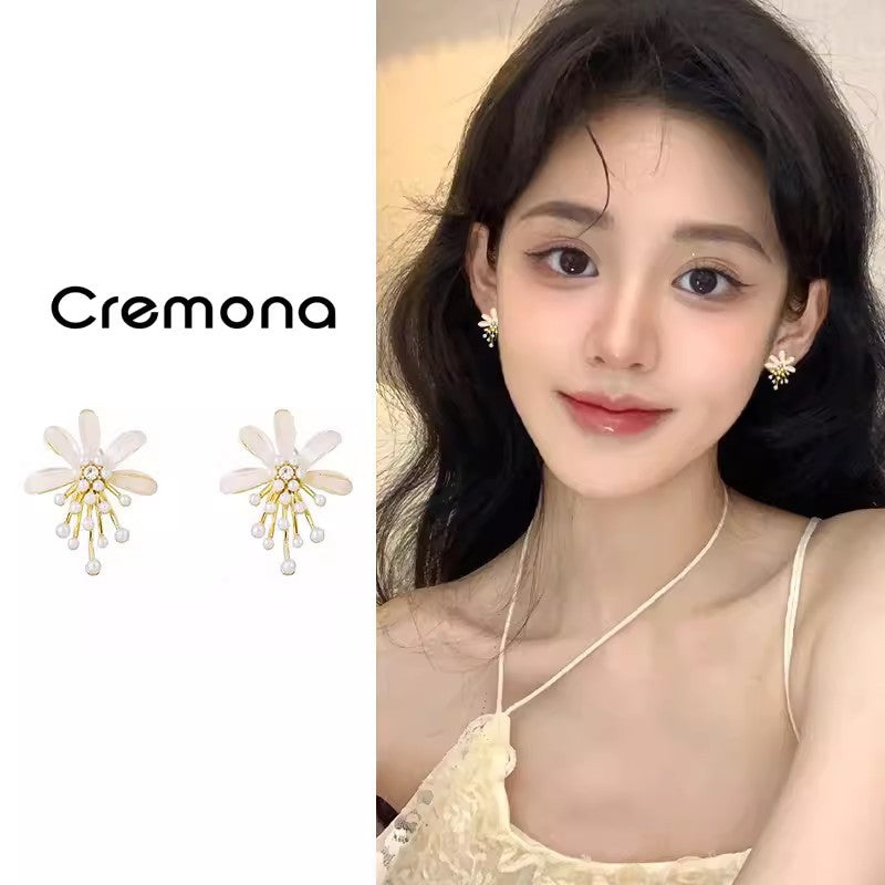 Women's High Sense Niche Temperament Retro Sier Earrings
