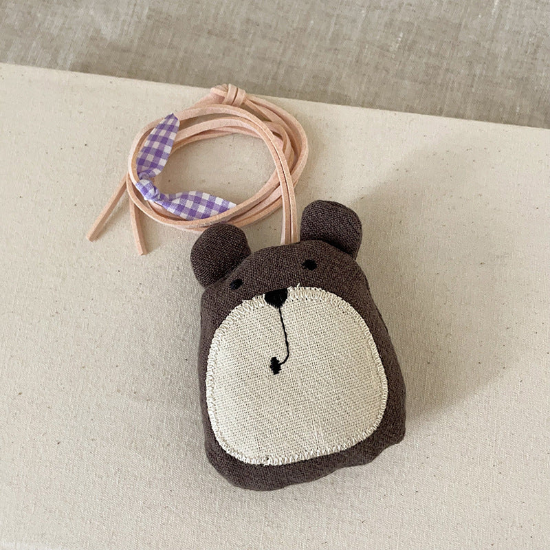 Women's Funny Fabric Three-dimensional Animal Halter Cute Necklaces