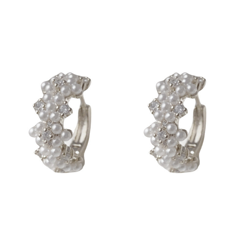 Women's Pearl Clip Graceful Fashionable Exquisite Gentle High-grade Ear Buckle