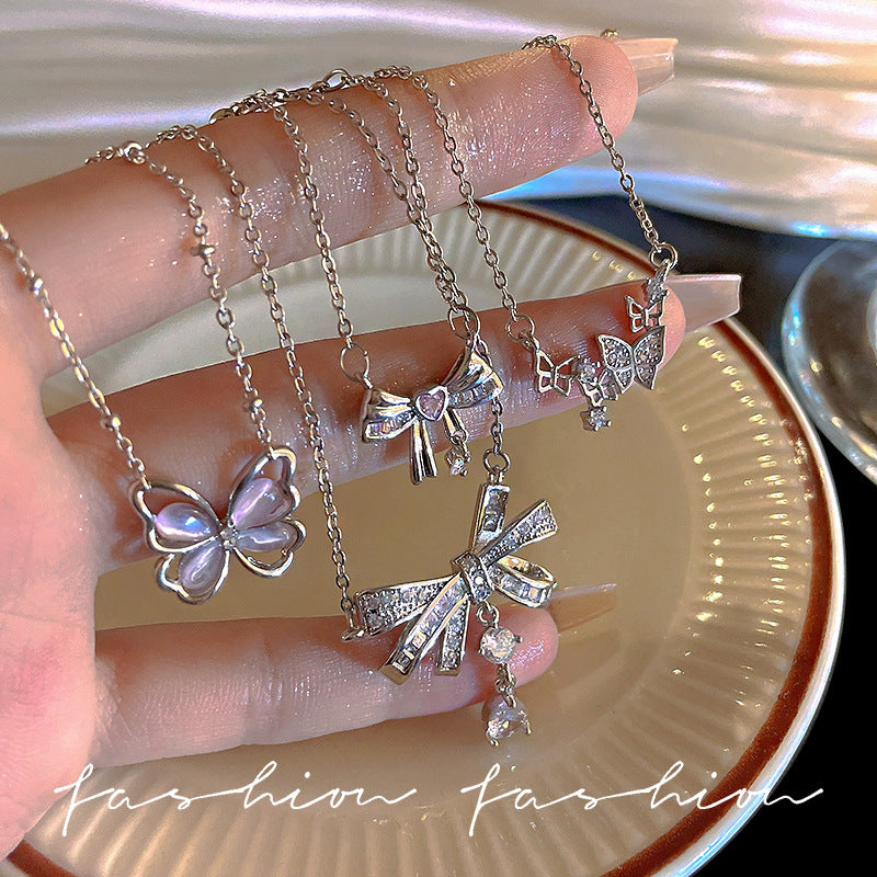 Female Light Luxury Minority High-grade Simple Necklaces