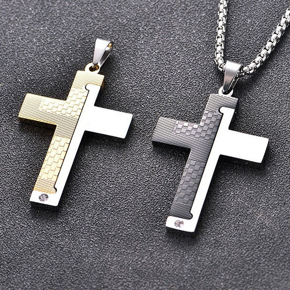 Casual Elegant Versatile Matte Cross Source Pendants