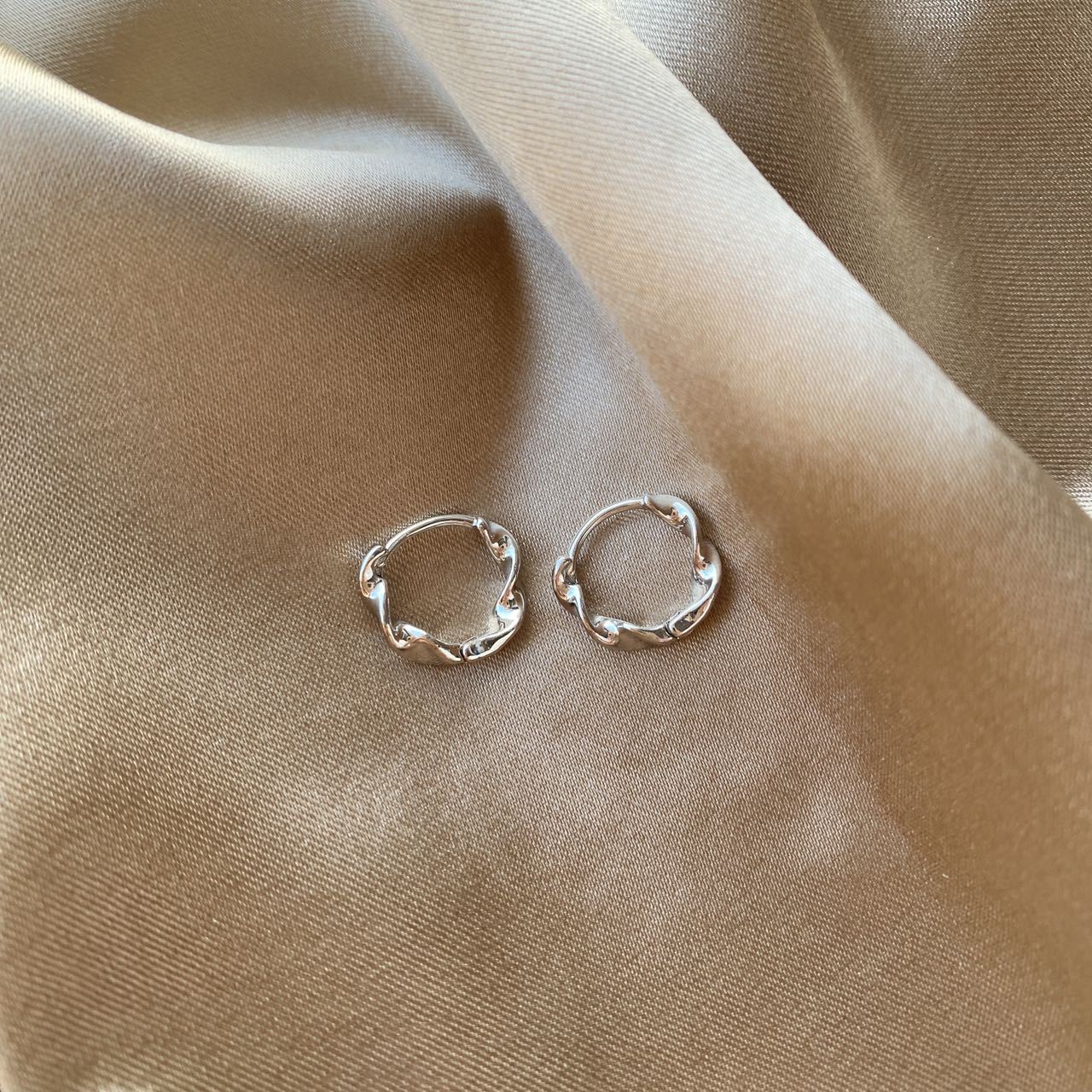 Women's Metal Simplicity Geometric Cold Style High-grade Light Luxury Earrings
