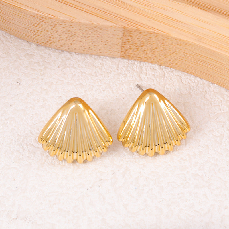Luxury High-grade Starfish Shell Acrylic Design Earrings
