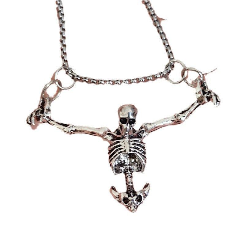 Halloween Punk Skull Fashion Retro Ornament Pendants