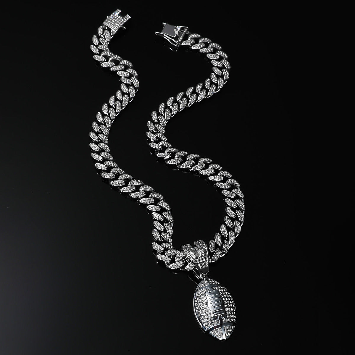 Ear Accessories Zinc Alloy Rugby Full Necklaces